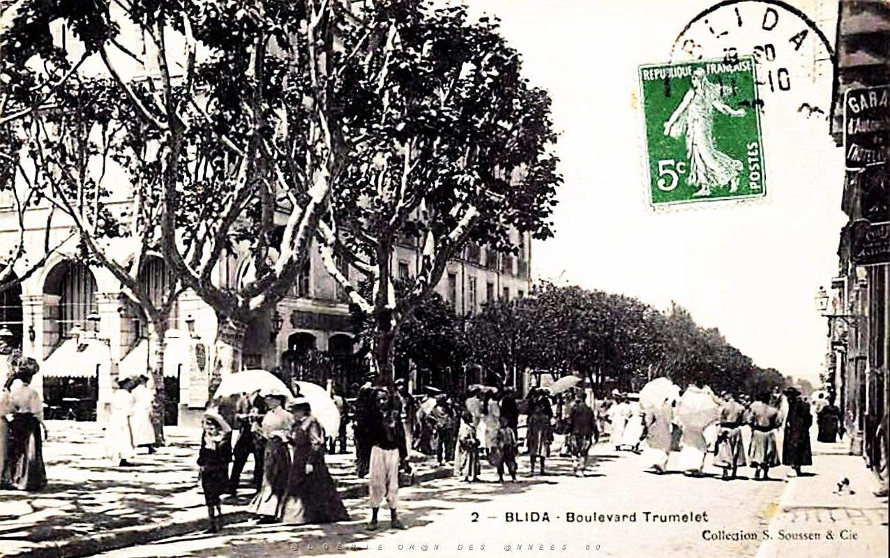 Blida - Boulevard Trumelet - 1928.jpg
